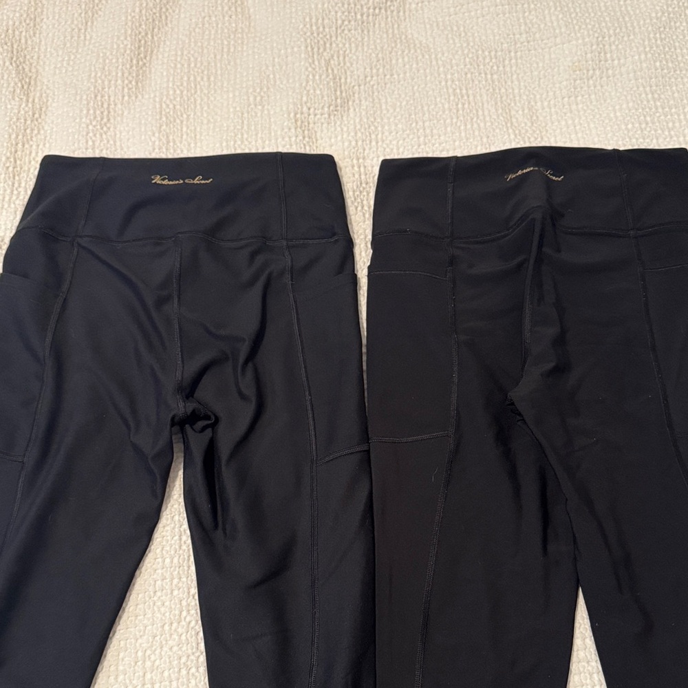 Victoria's Secret Black Active Leggings